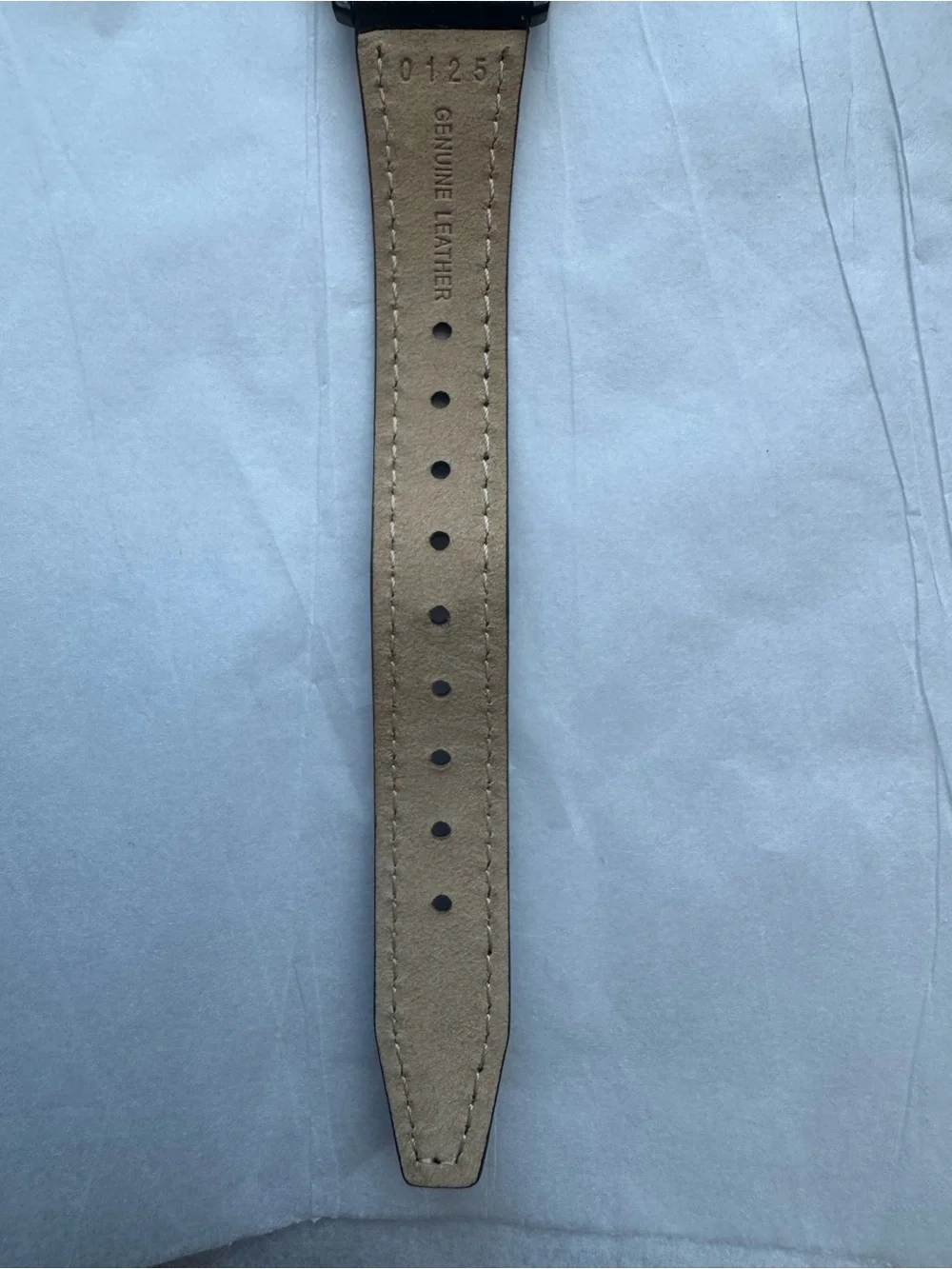 Rebecca Minkoff Black Leather & Black Dial Watch